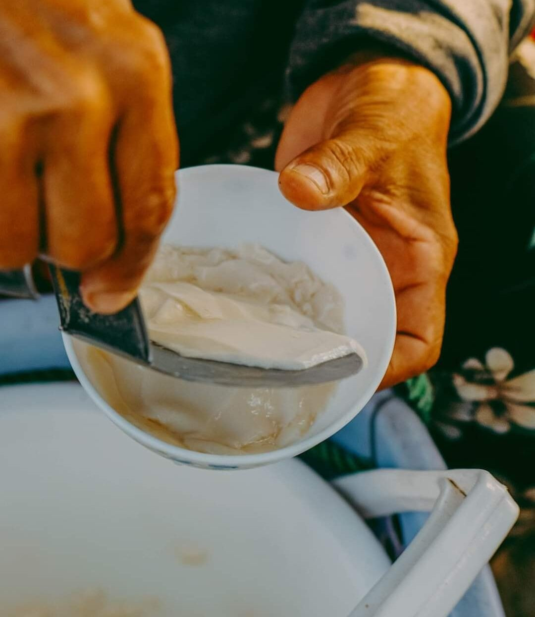 Thương lắm gánh đậu hũ của mẹ 